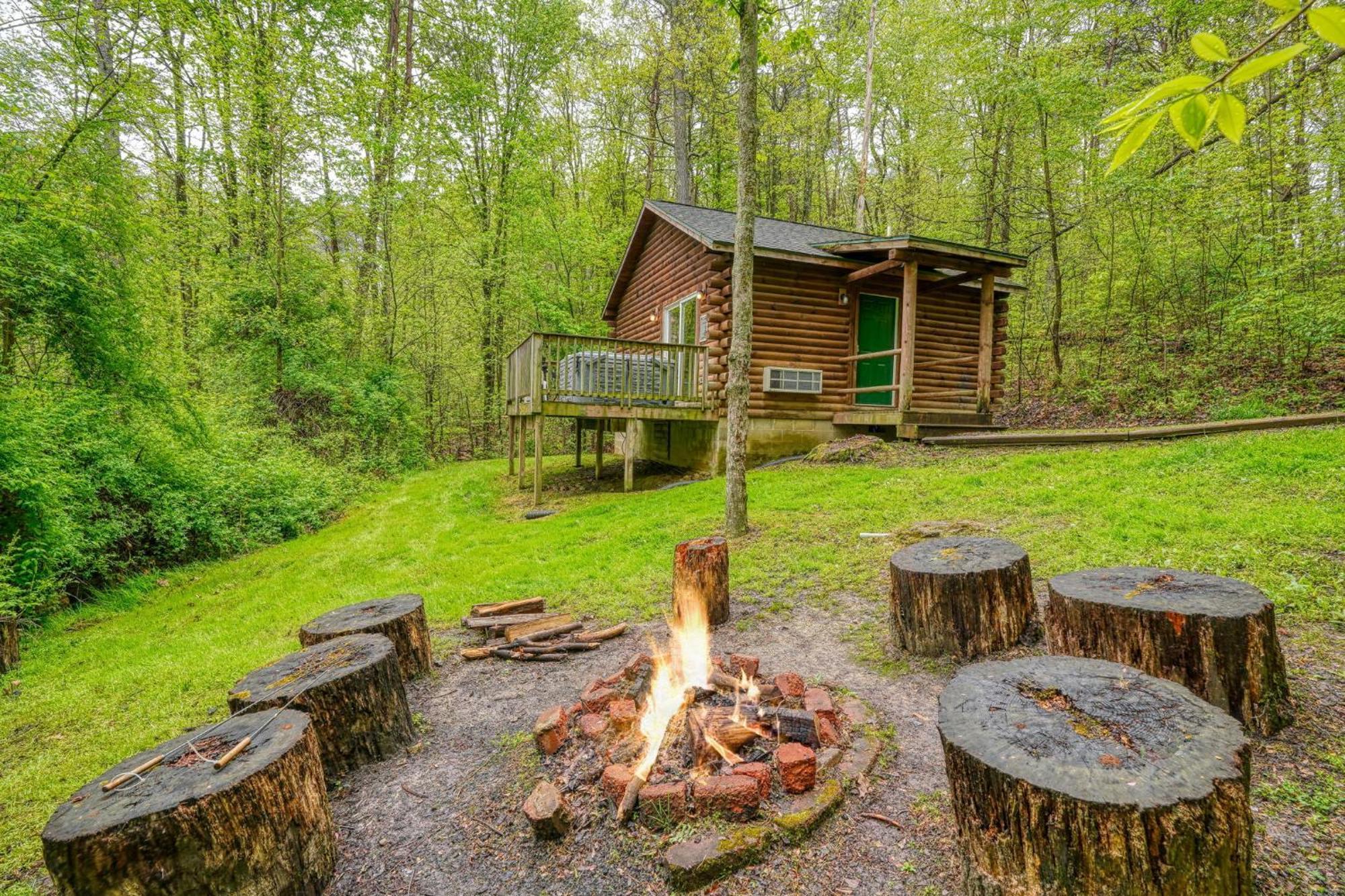 Blue Rose Cabins - Big Woody Cabin Логан Экстерьер фото