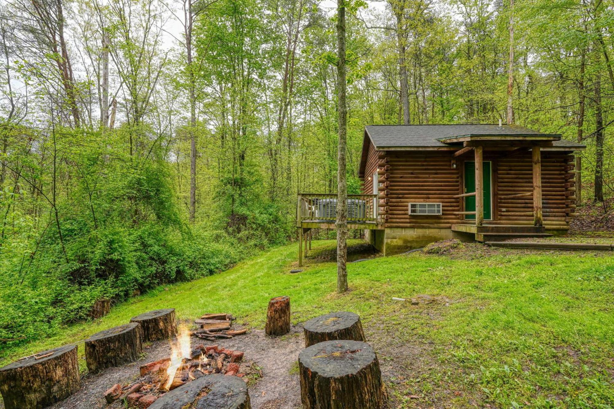 Blue Rose Cabins - Big Woody Cabin Логан Экстерьер фото